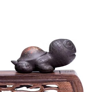 《烏龜》宜興紫砂壺紫泥全手工茶壺 《烏龜》宜興紫砂壺紫泥全手工茶壺