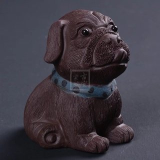 《沙皮狗》宜興紫泥紫砂壺純手工茶壺茶具 《沙皮狗》宜興紫泥紫砂壺純手工茶壺茶具