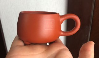 《帶把小杯》宜興手工朱泥泡茶壺茶壺茶具 《帶把小杯》宜興手工朱泥泡茶壺茶壺茶具