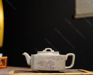 美壺推薦！品名：四方玉鎖作者：工藝美術